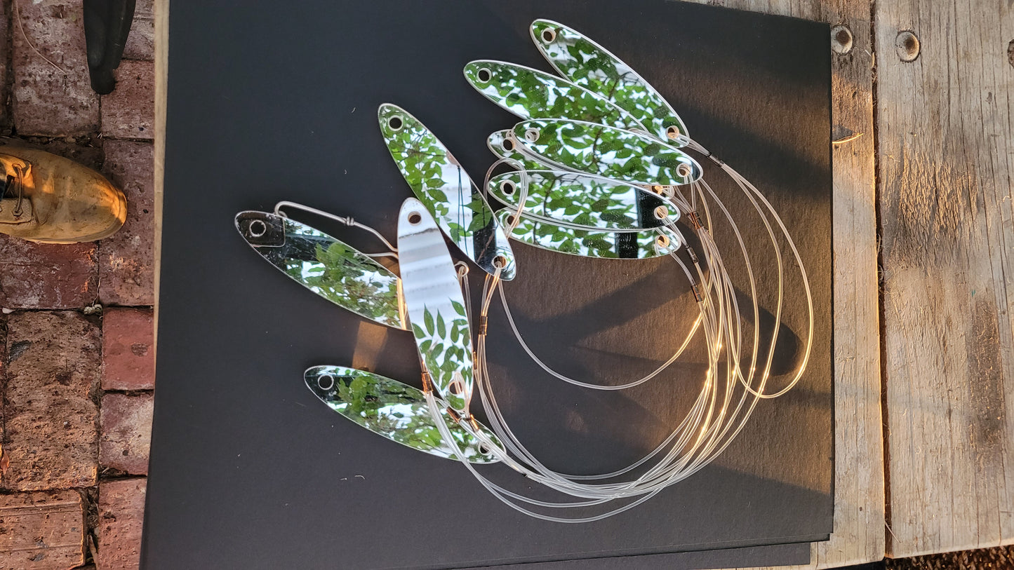 Fish Flasher | 10 Piece Double-sided Acrylic Mirror