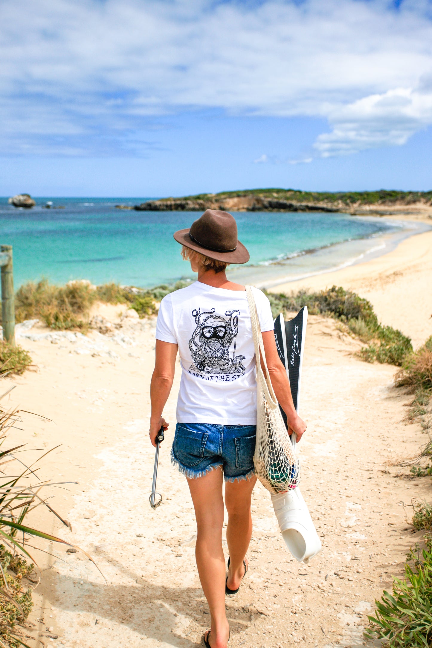 BORN OF THE SEA T-SHIRT | Woman's