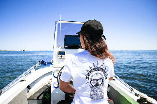 OLD MAN BLUE HALO T-SHIRT | Woman's