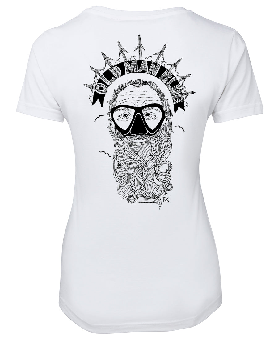 OLD MAN BLUE HALO T-SHIRT | Woman's