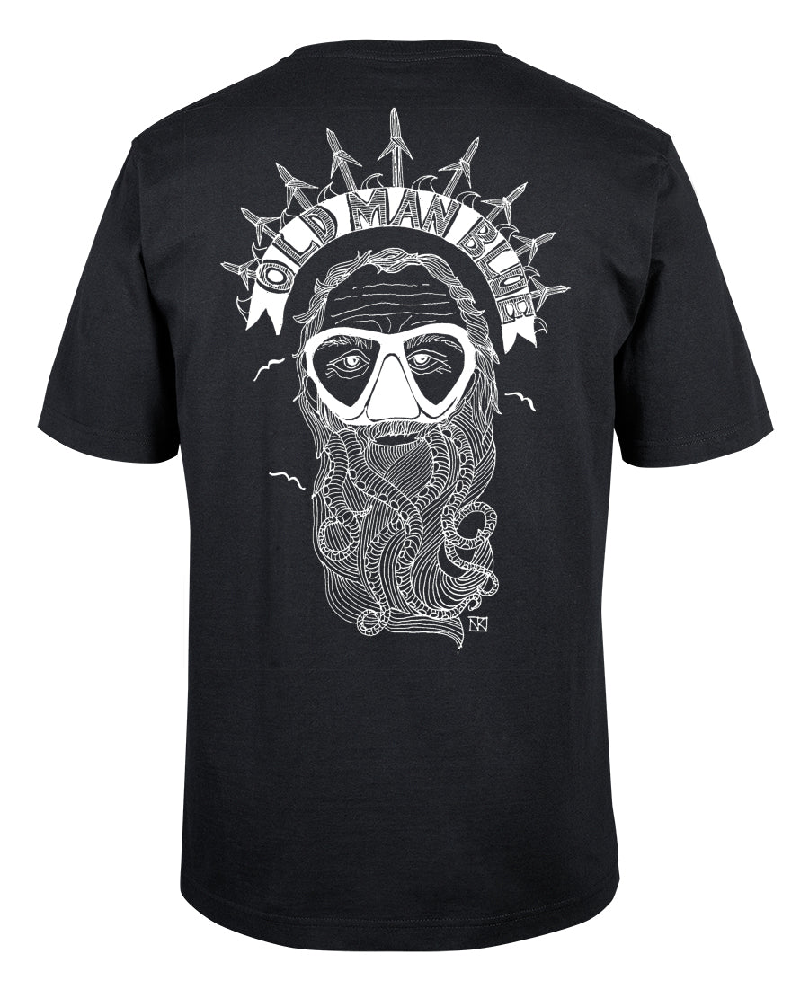 OLD MAN BLUE HALO T-SHIRT