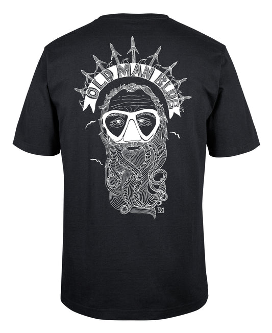 OLD MAN BLUE HALO T-SHIRT