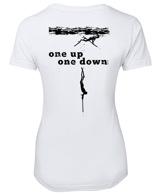 ONE UP ONE DOWN T-SHIRT | Woman's