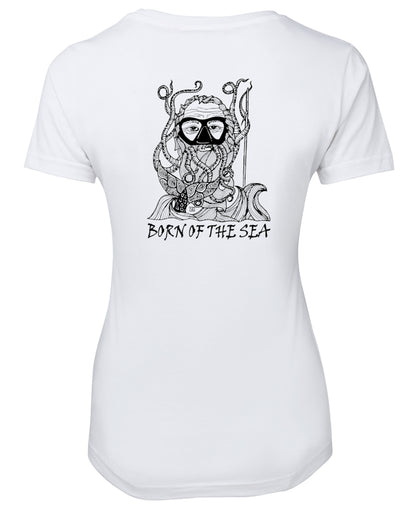 BORN OF THE SEA T-SHIRT | Woman's